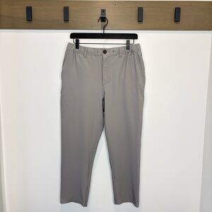 Chubbies Men’s Dress Golf Pants - Size Medium - Gray Stretch Hemmed 24.5” Inseam